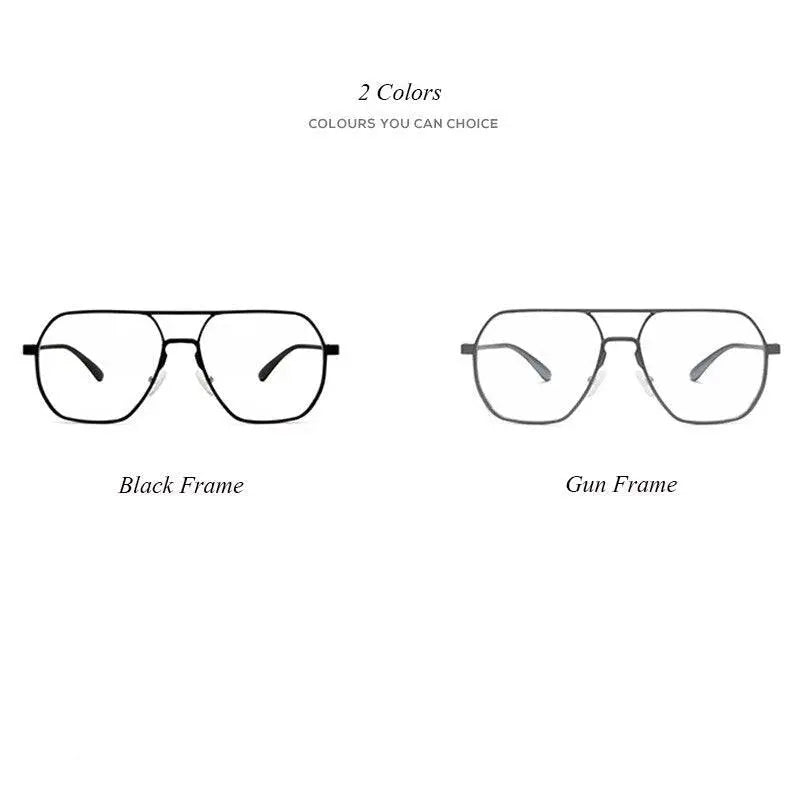 Unisex Square Full Rim TR90 Prescription Glasses 8692 — view 3 | Rx Spectacle