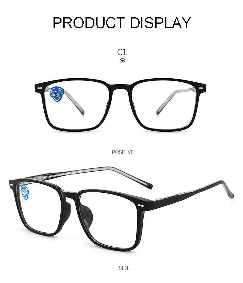 Unisex Square Full Rim TR90 Prescription Glasses 8839 — view 14 | Rx Spectacle