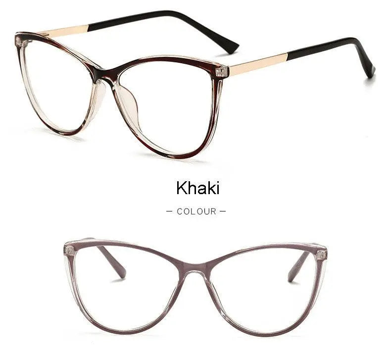 Unisex Cat Eye Full Rim Alloy Prescription Glasses 32002 — view 16 | Rx Spectacle