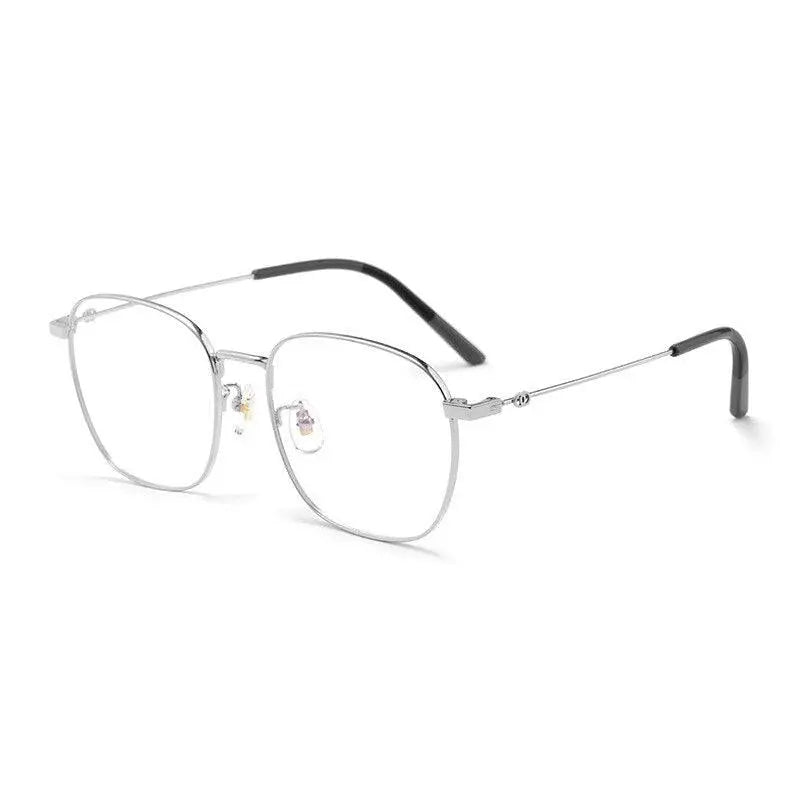 Unisex Full Rim Titanium Prescription Glasses 7525 — view 8 | Rx Spectacle