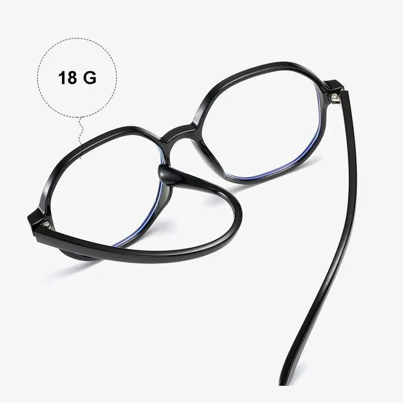 Women's Polygon Full Rim TR90 Prescription Glasses B9005ds — view 12 | Rx Spectacle