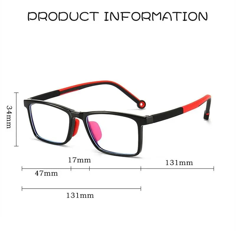 Unisex Full Rim TR90 Prescription Glasses 2232 — view 8 | Rx Spectacle