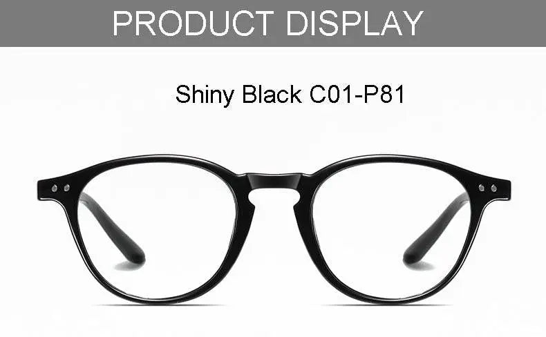 Unisex Round Full Rim TR90 Prescription Glasses 2318 — view 18 | Rx Spectacle