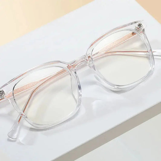 Women's Square Full Rim Acetate Prescription Glasses 90139 — view 1 | Rx Spectacle