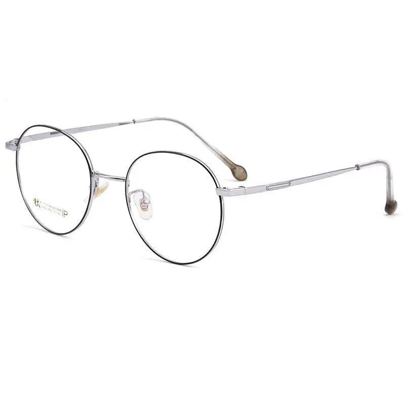 Unisex Round Full Rim Prescription Glasses 2054 — view 12 | Rx Spectacle