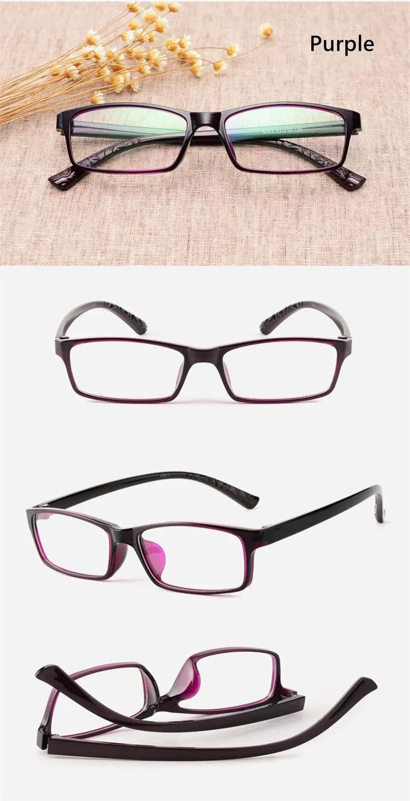 Unisex Full Rim TR90 Prescription Glasses 6063 — view 23 | Rx Spectacle