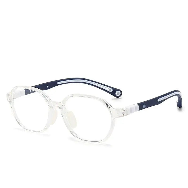 Unisex Round Full Rim Titanium Prescription Glasses Trd103 — view 5 | Rx Spectacle