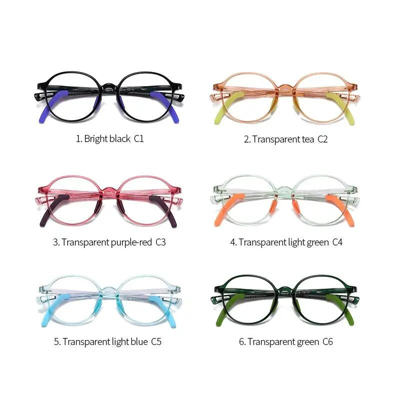 Unisex Oval Full Rim TR90 Prescription Glasses 5115 — view 7 | Rx Spectacle