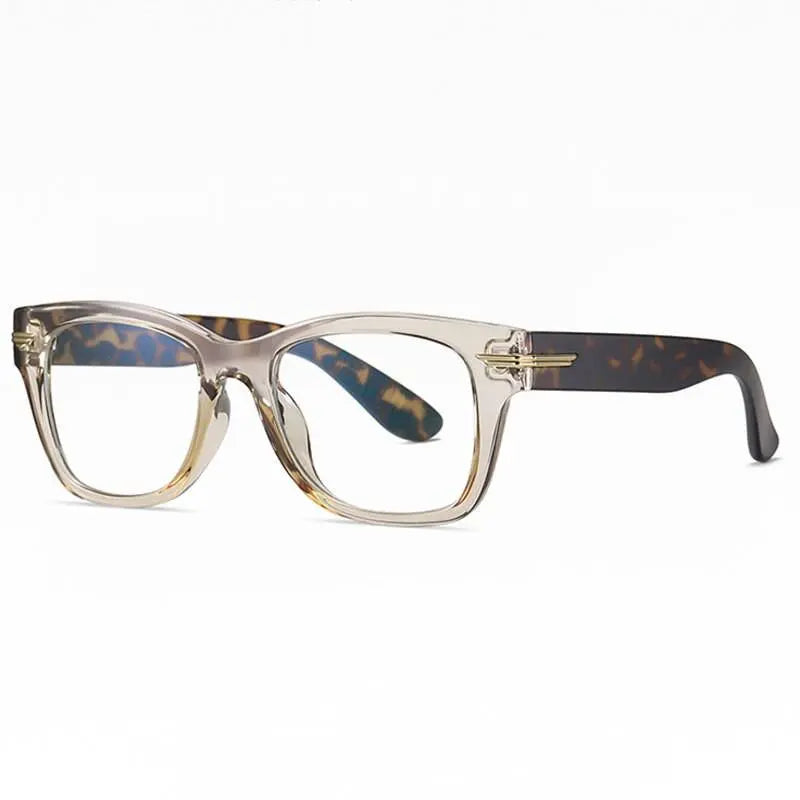 Unisex Full Rim Plastic Prescription Glasses Tr3393 — view 4 | Rx Spectacle