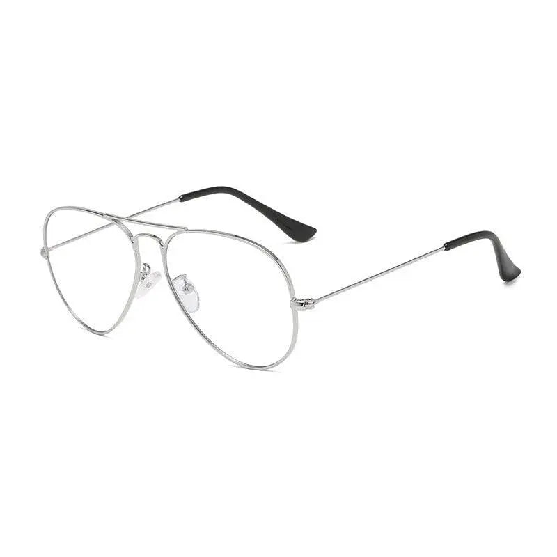 Unisex Round Full Rim Alloy Double Bridge Prescription Glasses 2026 — view 2 | Rx Spectacle