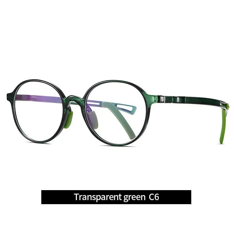 Unisex Oval Full Rim TR90 Prescription Glasses 5115 — view 9 | Rx Spectacle
