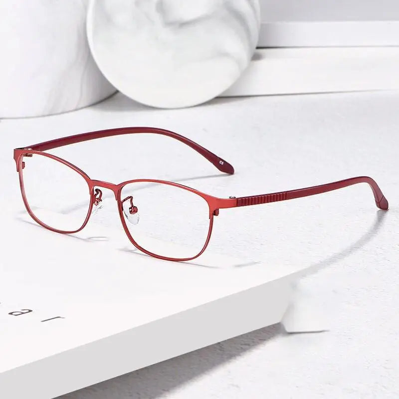 Women's Square Full Rim TR90 Prescription Glasses 3569 — view 1 | Rx Spectacle