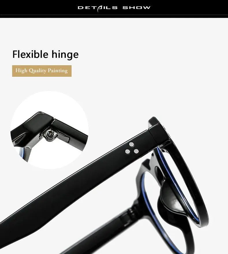 Unisex Full Rim Resin Prescription Glasses 3395 — view 12 | Rx Spectacle
