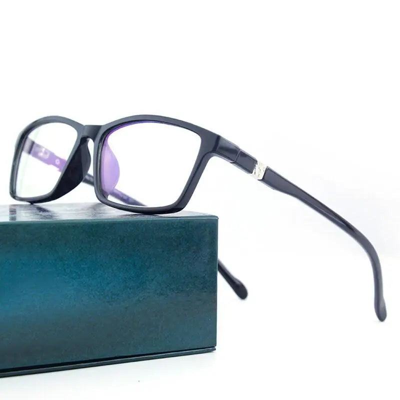 Unisex Square Full Rim Acetate Prescription Glasses N6701 — view 4 | Rx Spectacle