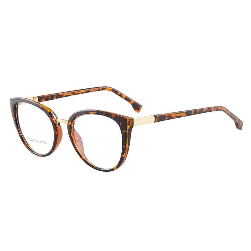 Women's Cat Eye Full Rim Acetate Prescription Glasses 7003 — view 12 | Rx Spectacle