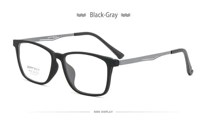 Unisex Square Full Rim Titanium Prescription Glasses 9828 — view 14 | Rx Spectacle