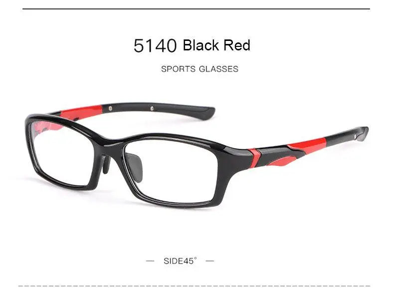 Unisex Rectangular Full Rim TR90 Sports Glasses 5139/40 — view 21 | Rx Spectacle