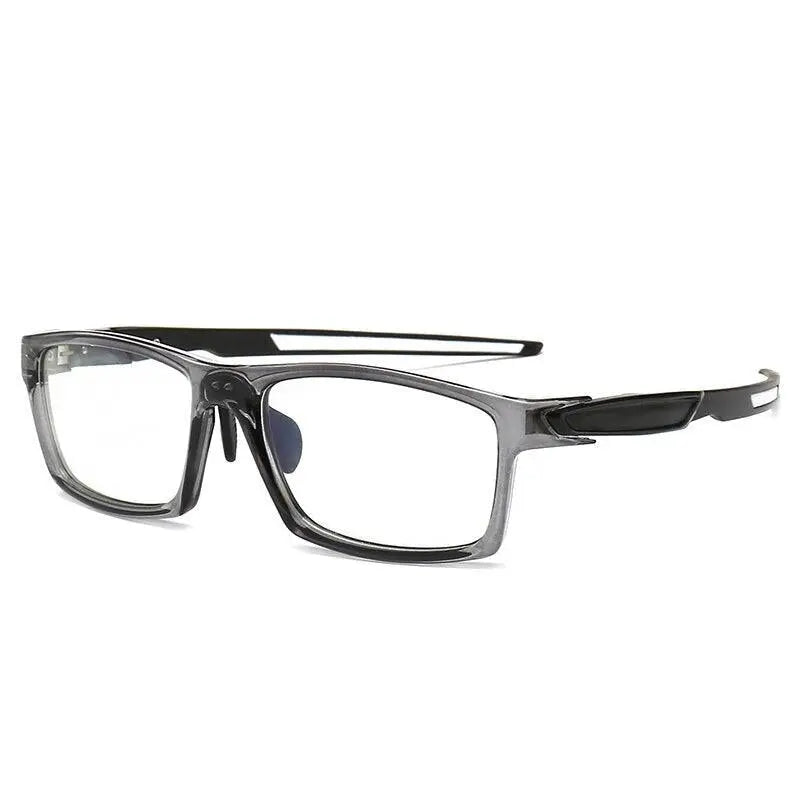 Men's Square Full Rim TR90 Prescription Glasses 6601 — view 7 | Rx Spectacle