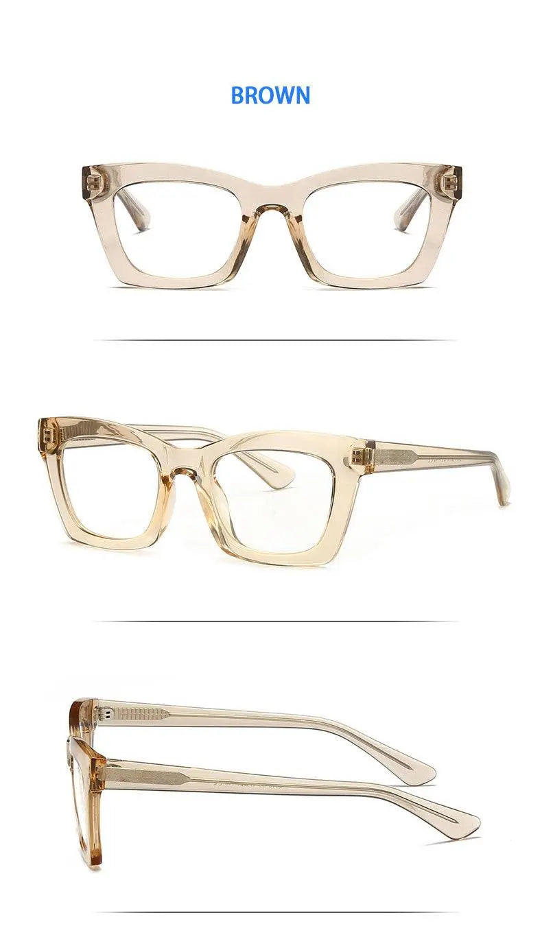 Women's Cat Eye Full Rim TR90 Prescription Glasses 2016 — view 15 | Rx Spectacle