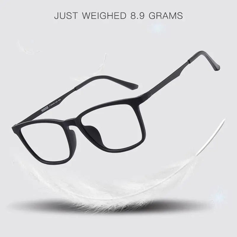 Unisex Square Full Rim Ultem Prescription Glasses 8808 — view 7 | Rx Spectacle