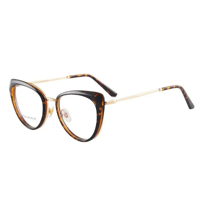 Women's Cat Eye Full Rim TR90 Prescription Glasses 7007 — view 5 | Rx Spectacle