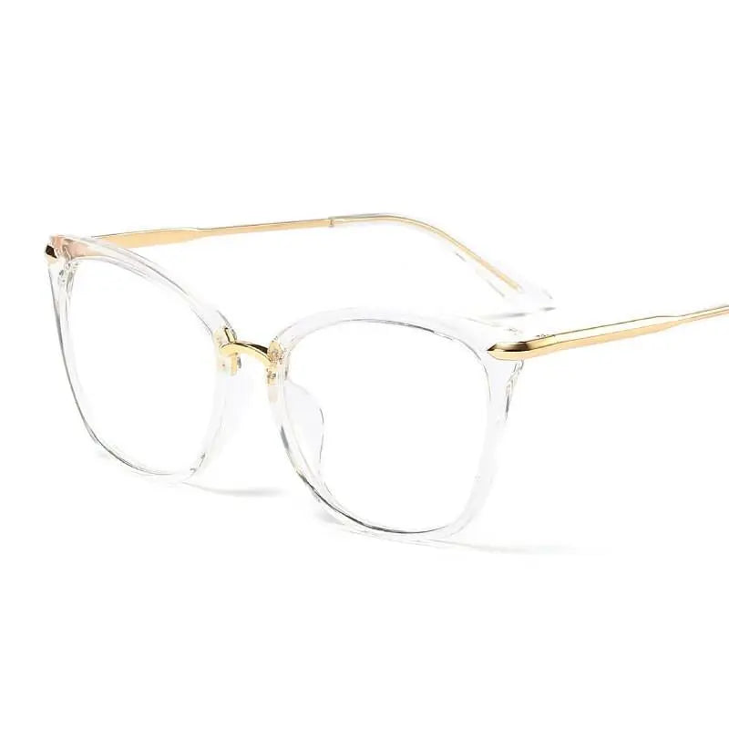 Women's Cat Eye Full Rim TR90 Prescription Glasses 95138 — view 7 | Rx Spectacle