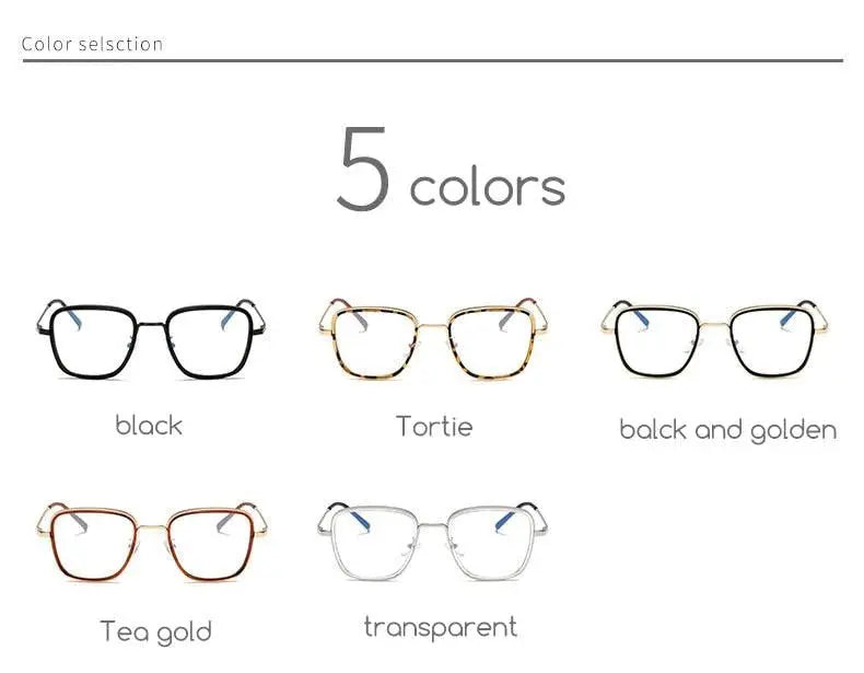 Unisex Round Full Rim Alloy Prescription Glasses 5206 — view 13 | Rx Spectacle