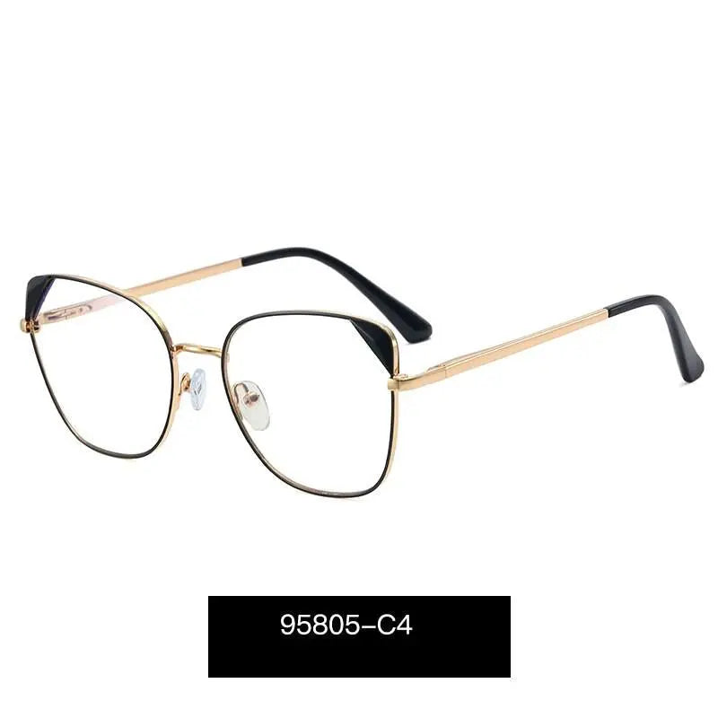 Women's Cat Eye Full Rim TR90 Prescription Glasses 95805 — view 9 | Rx Spectacle