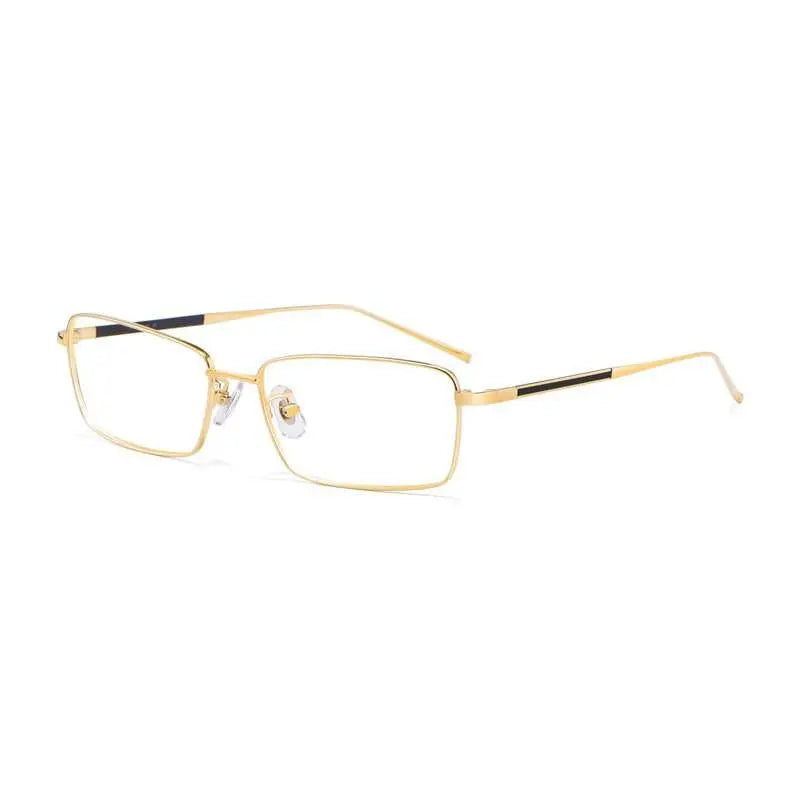 Unisex Full Rim Titanium Prescription Glasses 10109 — view 2 | Rx Spectacle