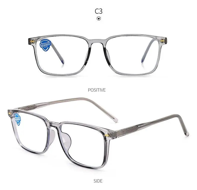 Unisex Square Full Rim TR90 Prescription Glasses 8839 — view 16 | Rx Spectacle