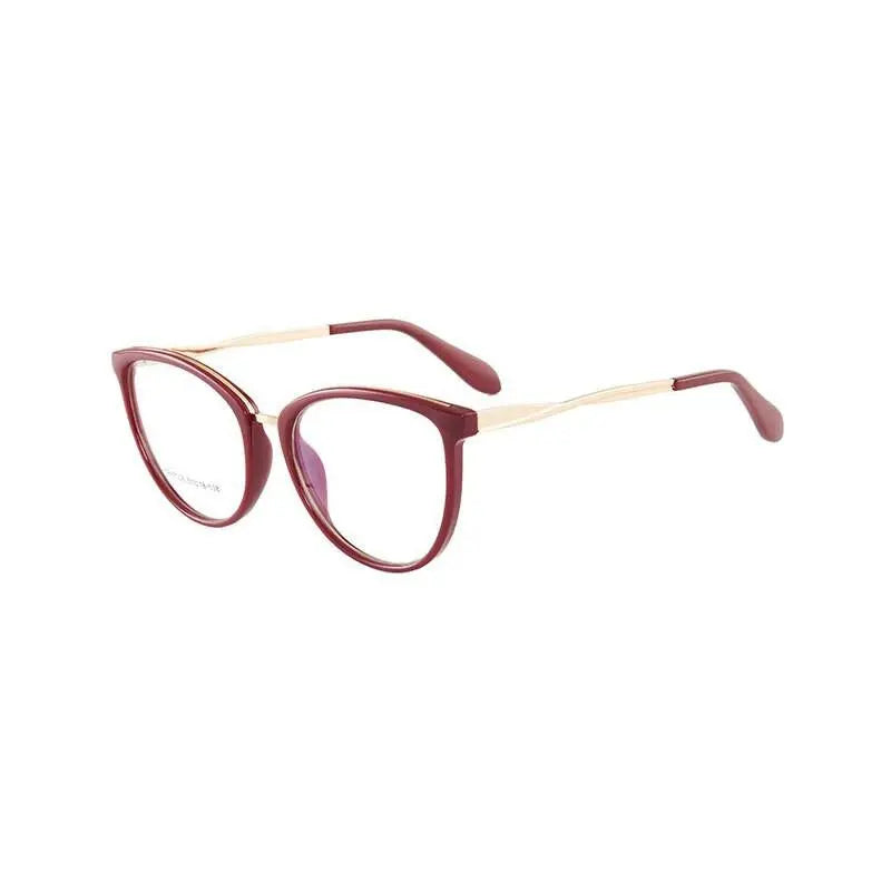 Women's Round Full Rim TR90 Prescription Glasses 7005 — view 9 | Rx Spectacle