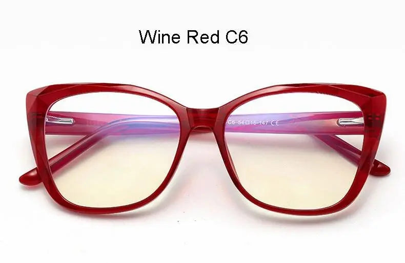 Unisex Cat Eye Full Rim TR90 Prescription Glasses 2001 — view 29 | Rx Spectacle