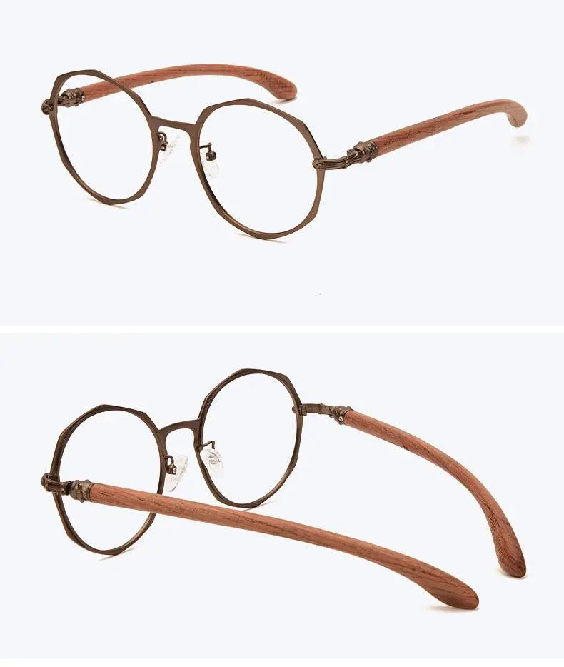 Unisex Round Full Rim Acetate Prescription Glasses 7578d — view 12 | Rx Spectacle