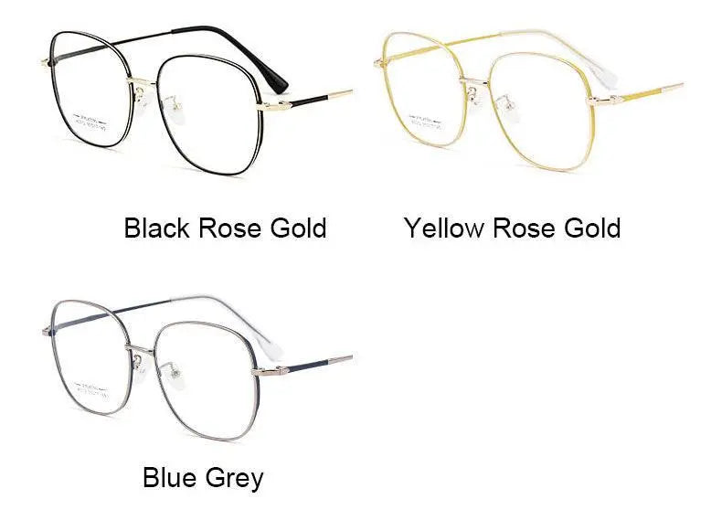Unisex Full Rim Alloy Prescription Glasses AC012 — view 16 | Rx Spectacle