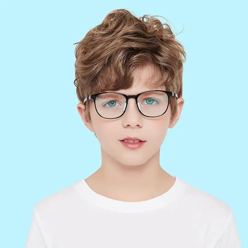 Unisex Square Full Rim TR90 Prescription Glasses 5111 — view 2 | Rx Spectacle
