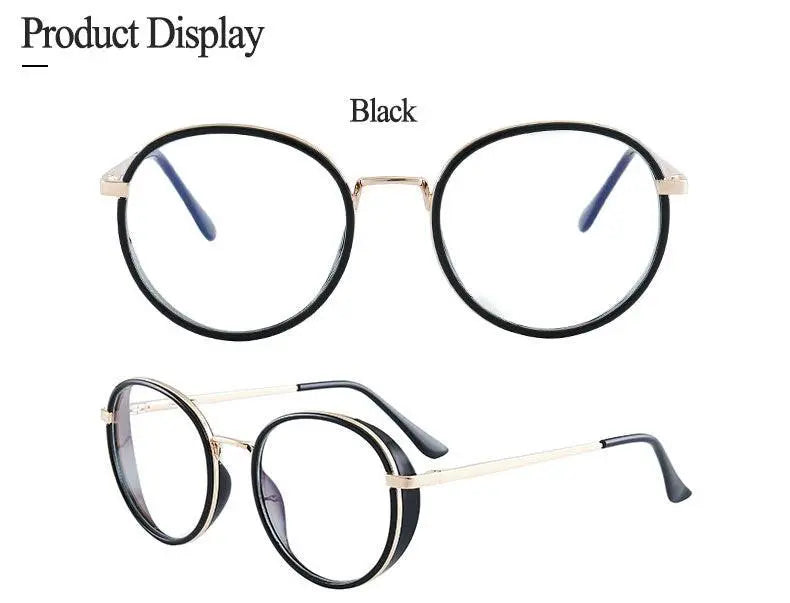 Women's Round Full Rim TR90 Prescription Glasses 7028 — view 15 | Rx Spectacle