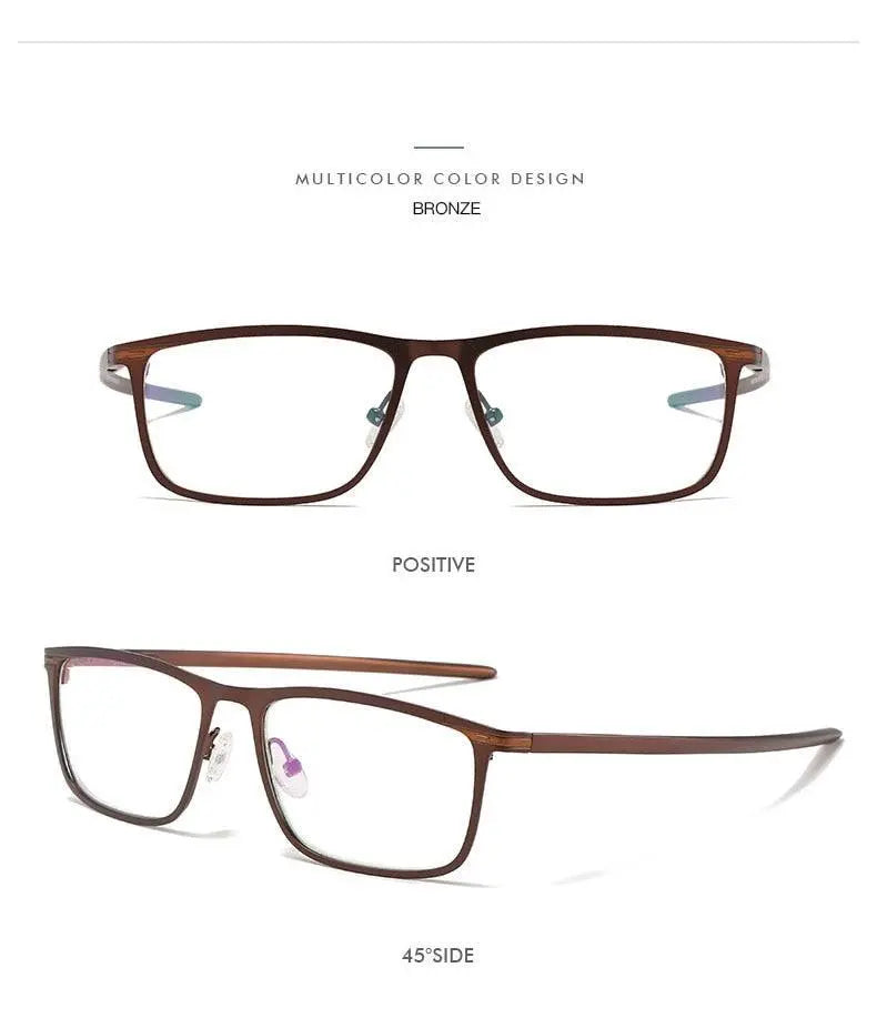Unisex Full Rim Alloy Prescription Glasses 5138 — view 15 | Rx Spectacle