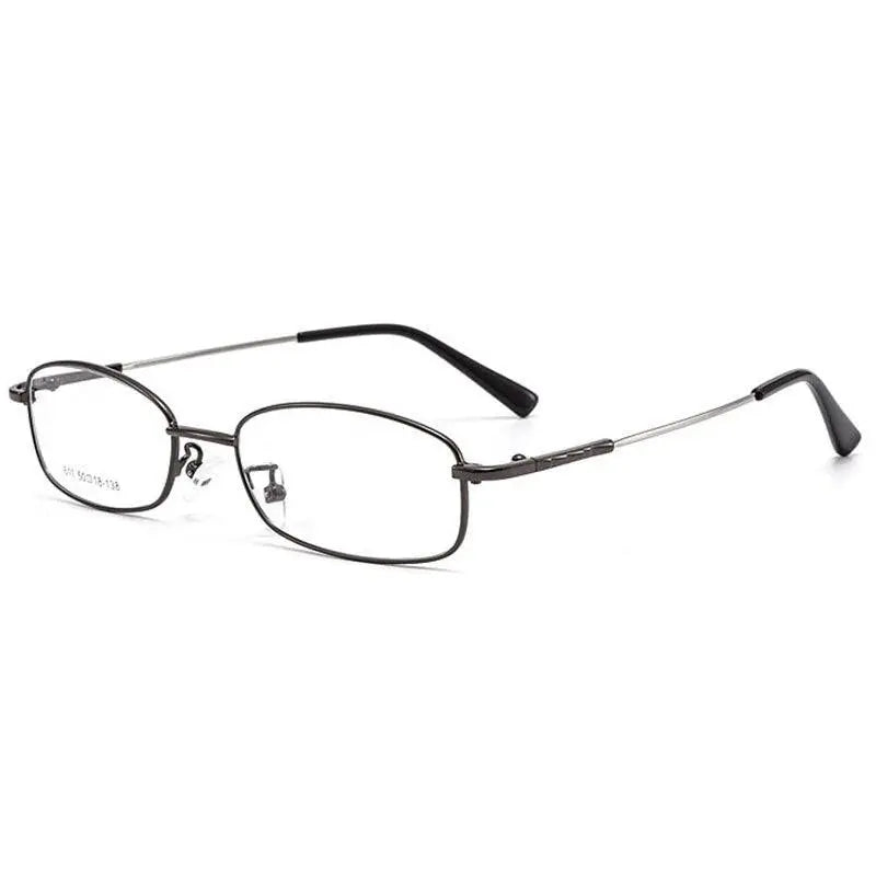 Unisex Full Rim Alloy Prescription Glasses 611 — view 4 | Rx Spectacle