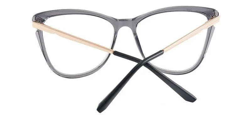 Women's Cat Eye Full Rim TR90 Prescription Glasses 7021 — view 15 | Rx Spectacle