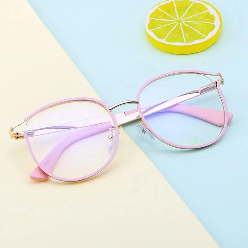 Women's Cat Eye Full Rim TR90 Prescription Glasses 95785 — view 1 | Rx Spectacle