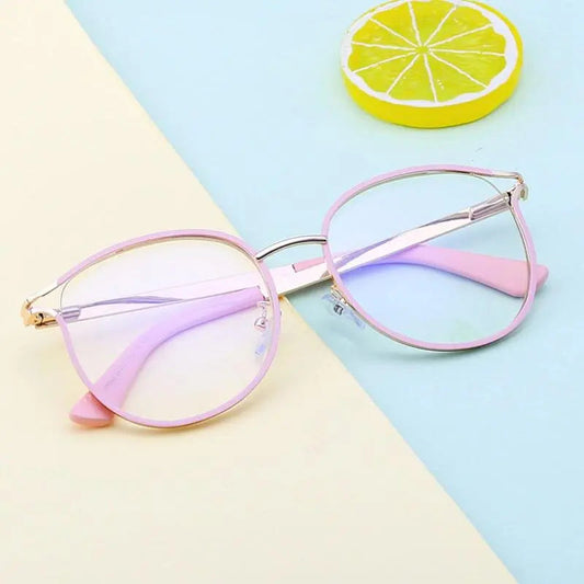 Women's Cat Eye Full Rim TR90 Prescription Glasses 95785 — view 1 | Rx Spectacle