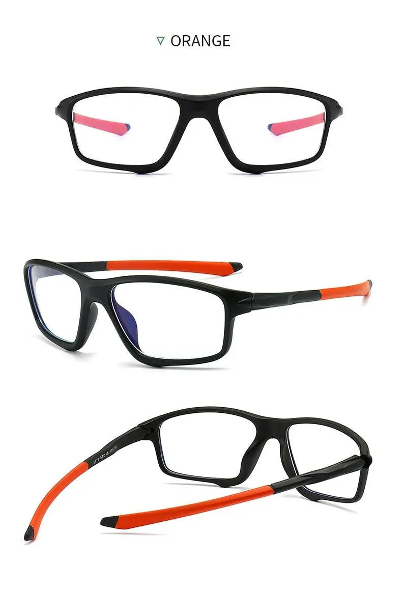 Men's Square Full Rim TR90 Sports Glasses TR5773 — view 12 | Rx Spectacle
