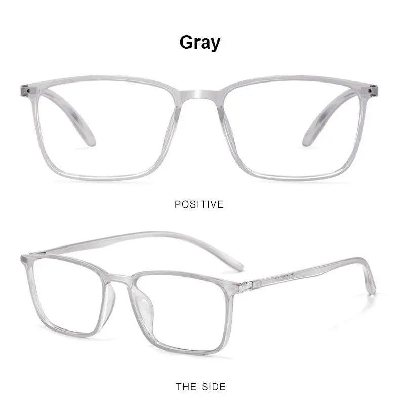Unisex Square Full Rim TR90 Prescription Glasses 6633 — view 17 | Rx Spectacle