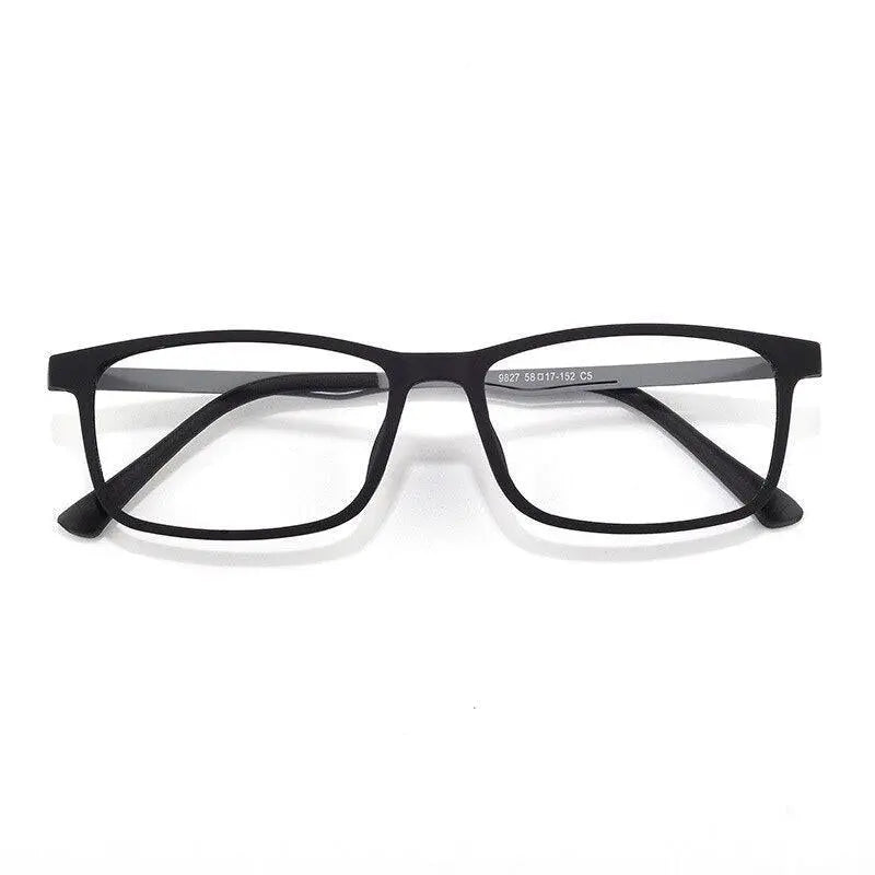 Unisex Full Rim Titanium Prescription Glasses 9826 — view 3 | Rx Spectacle