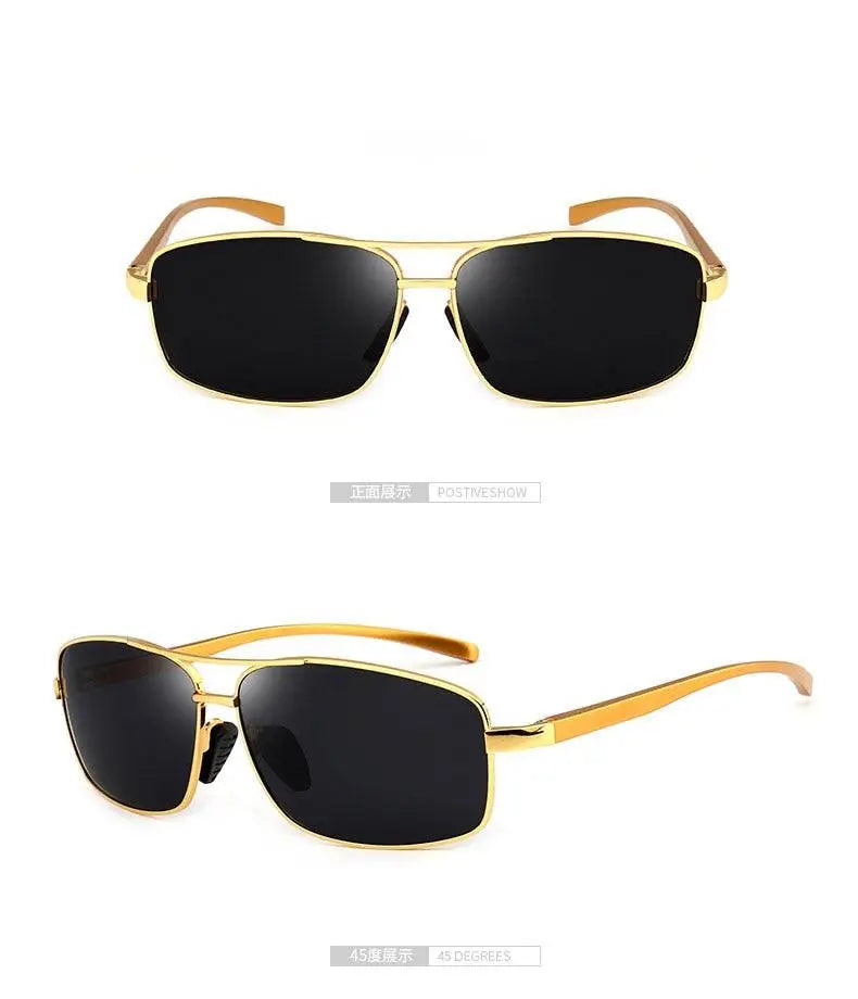 Men's Rectangular Full Rim Alloy Prescription Glasses 2458 — view 17 | Rx Spectacle