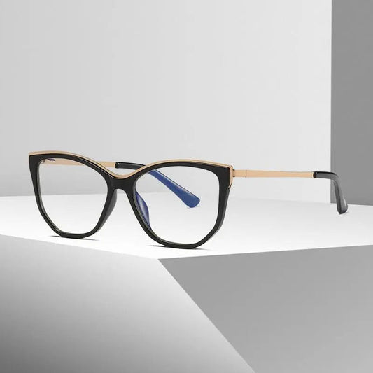 Women's Cat Eye Full Rim Acetate Prescription Glasses 2048 — view 1 | Rx Spectacle