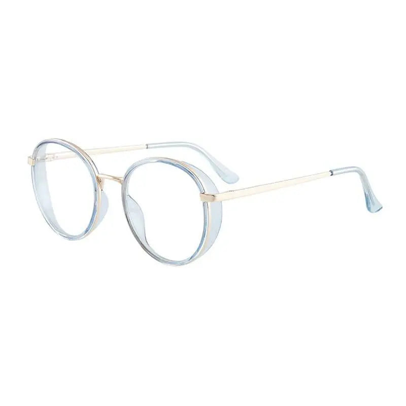 Women's Round Full Rim TR90 Prescription Glasses 7028 — view 10 | Rx Spectacle