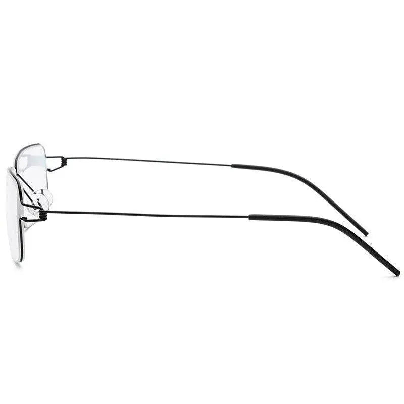Unisex Full Rim Titanium Screwless Prescription Glasses 28606 — view 2 | Rx Spectacle