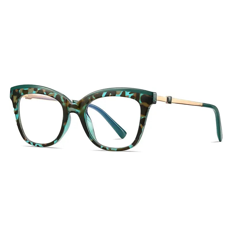 Women's Cat Eye Full Rim TR90 Prescription Glasses 72065 — view 3 | Rx Spectacle