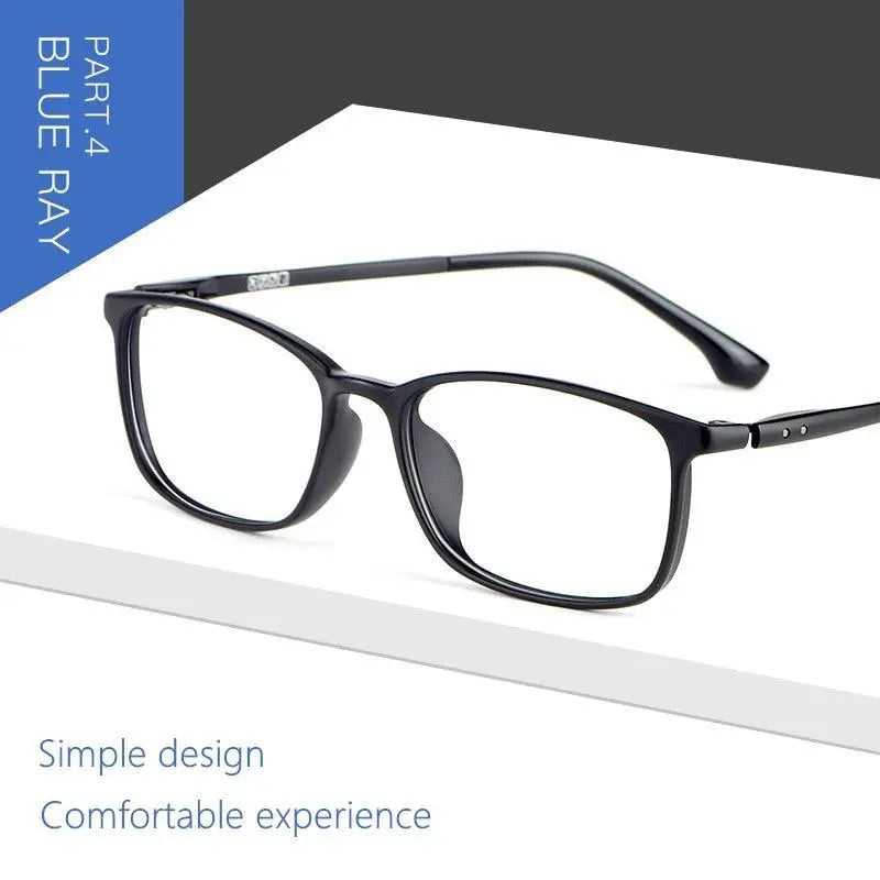 Unisex Full Rim Ultem Prescription Glasses 9801 — view 3 | Rx Spectacle